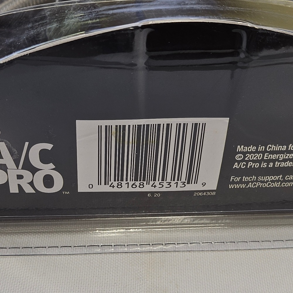 A/C Pro ACP410 R-134a Professional Gauge and Hose with 24 Inch Braided Hose NEW - Picture 4 of 6